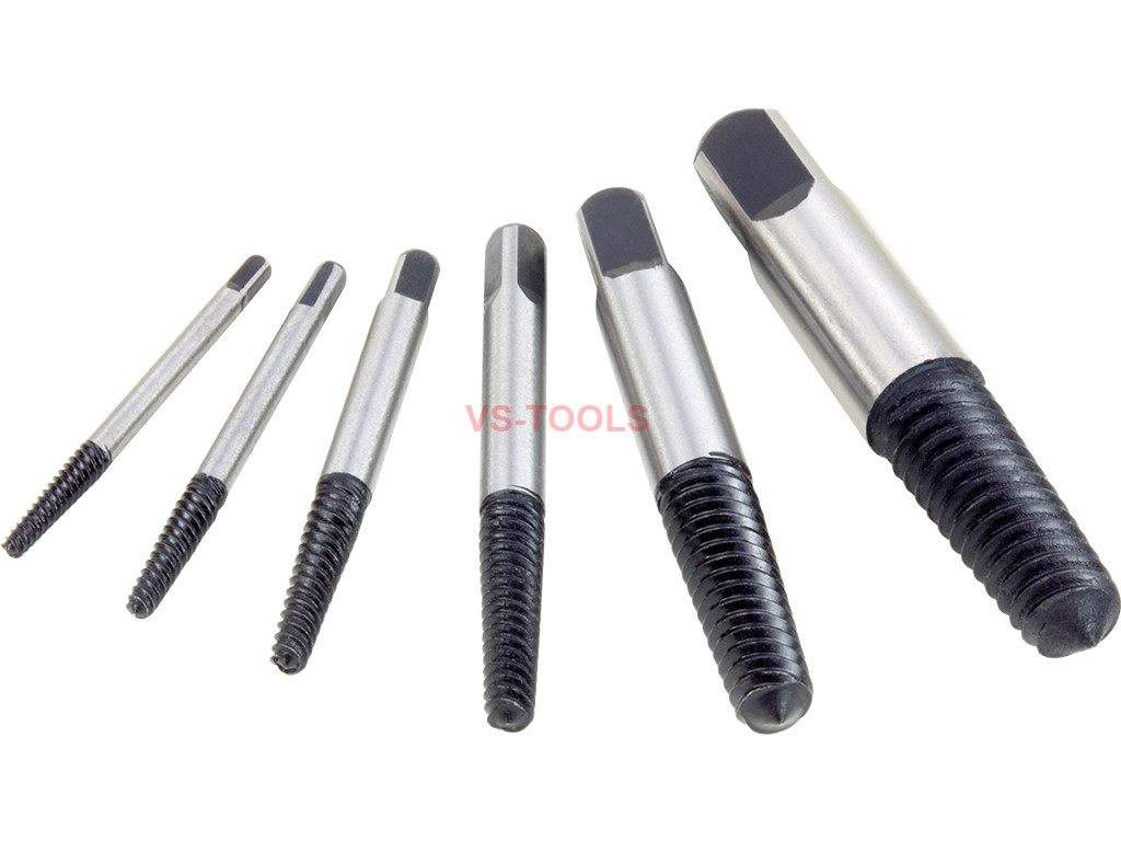 Universal 6 Pcs 3x22mm Damaged Broken Screw Bolt Extractor